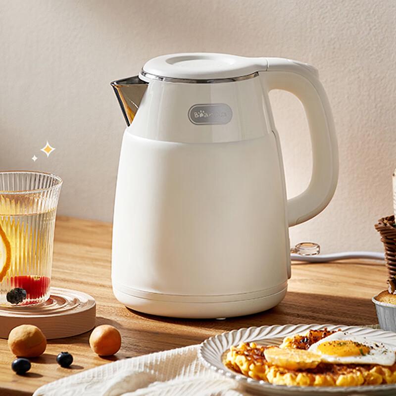Bear 1.5L Double-Layer Anti-Scald Electric Kettle CN plug (adapter included)