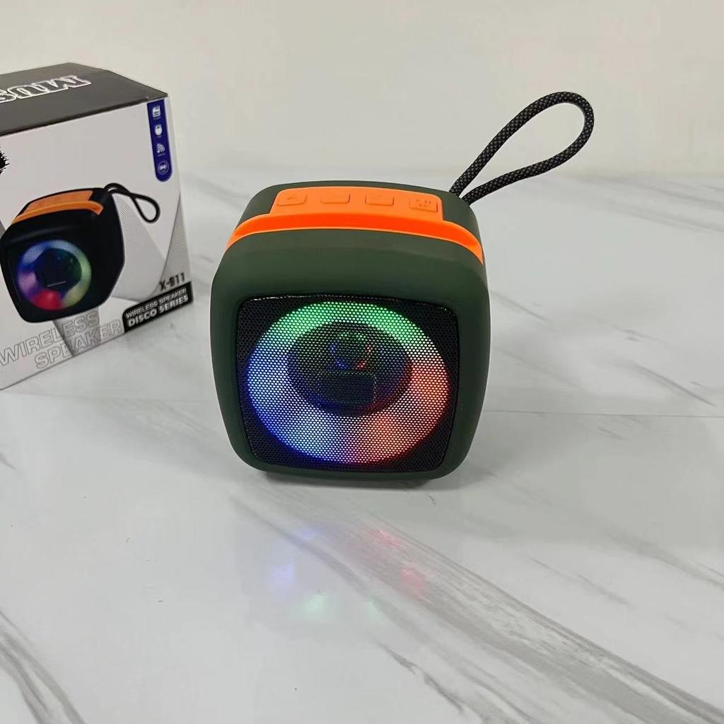 X-911 Portable Bluetooth Speaker Outdoor High Power Car Mini Home Desktop Subwoofer Small Steel Cannon Audio