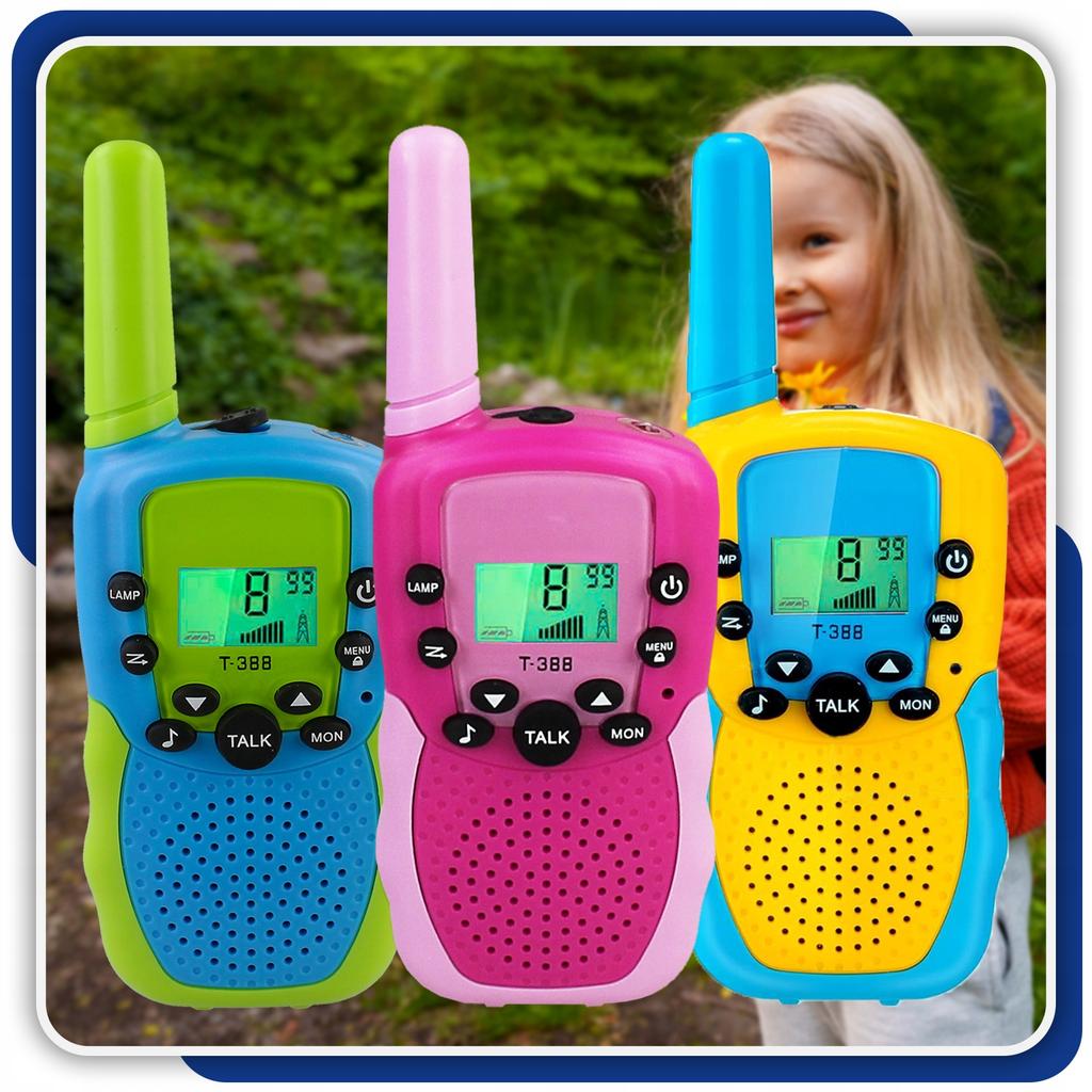 [PACZA] Walkie Talkie Set for Kids 3 Pieces Z3322