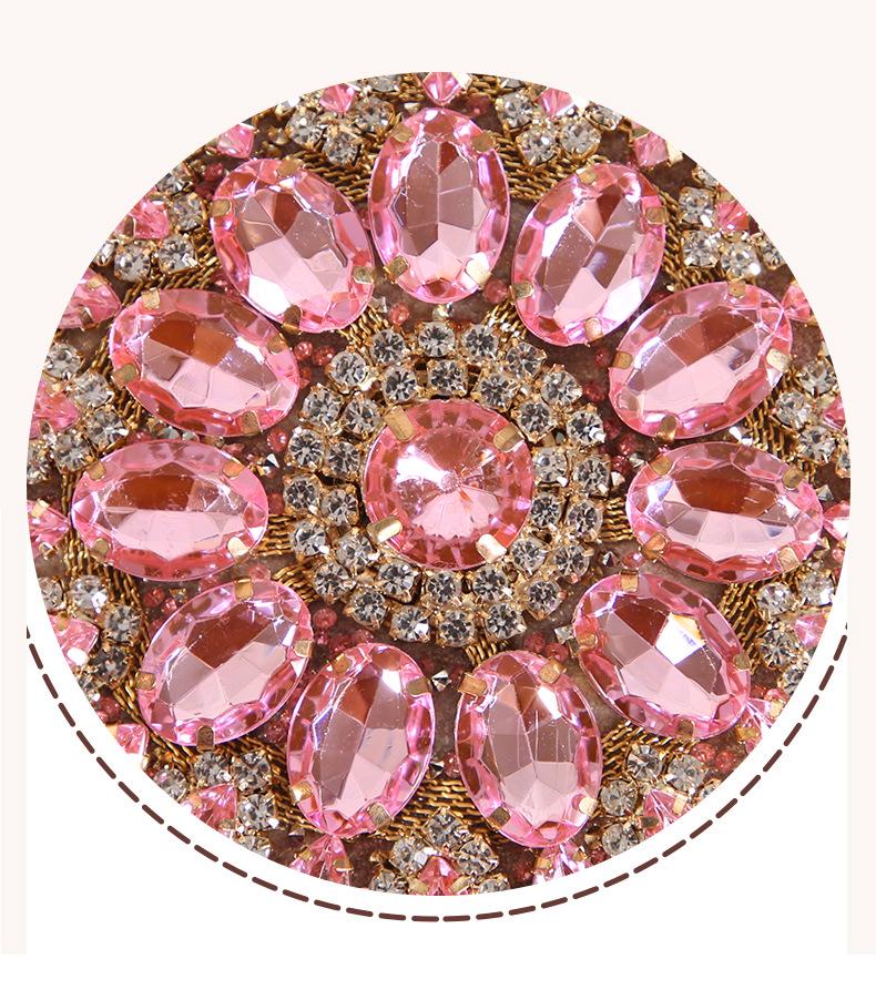 Sunflower Evening Clutch: Stylish Diamond-Embellished Bag for European and American Parties