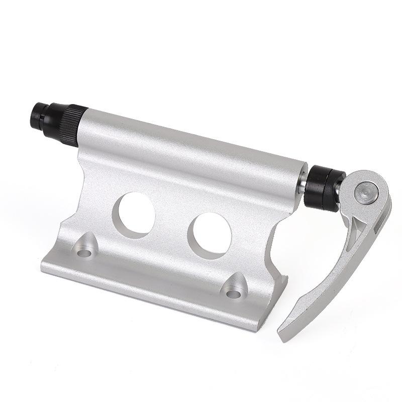 

Bicycle Fork Quick Release Fixed Clip Rack Portable Accessories for Car SUV Bike Cycling Modification Parts срібний