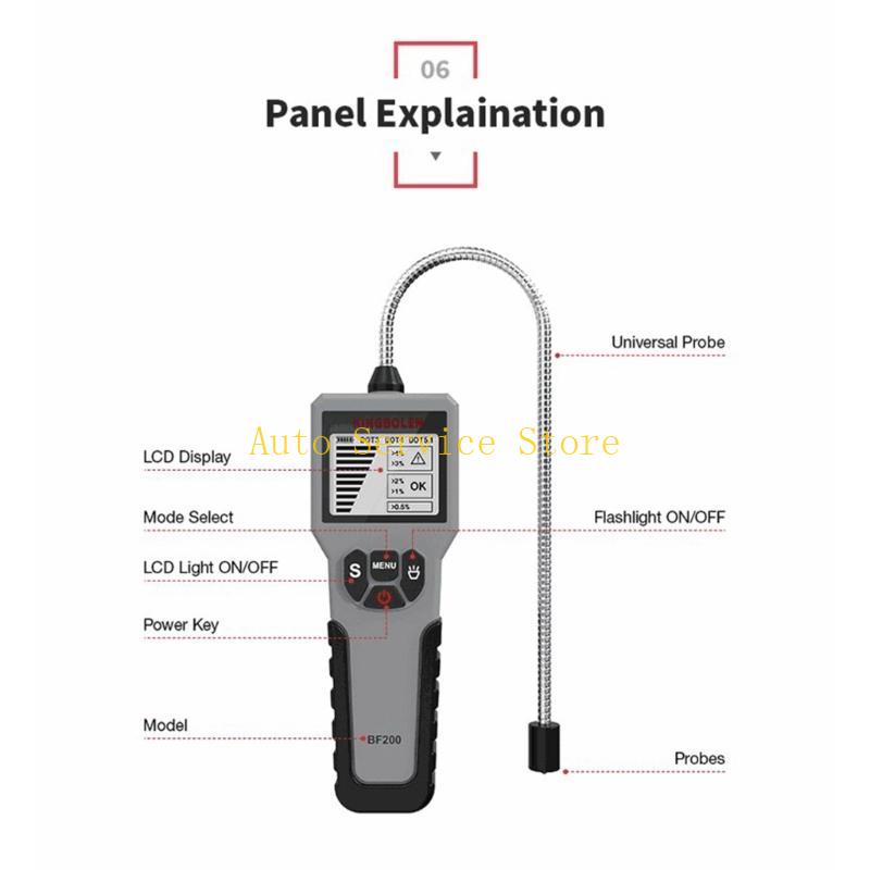 462A Electronic Brake Fluid Tester Universal Oil Moisture Meters Car Testing Tool 12V