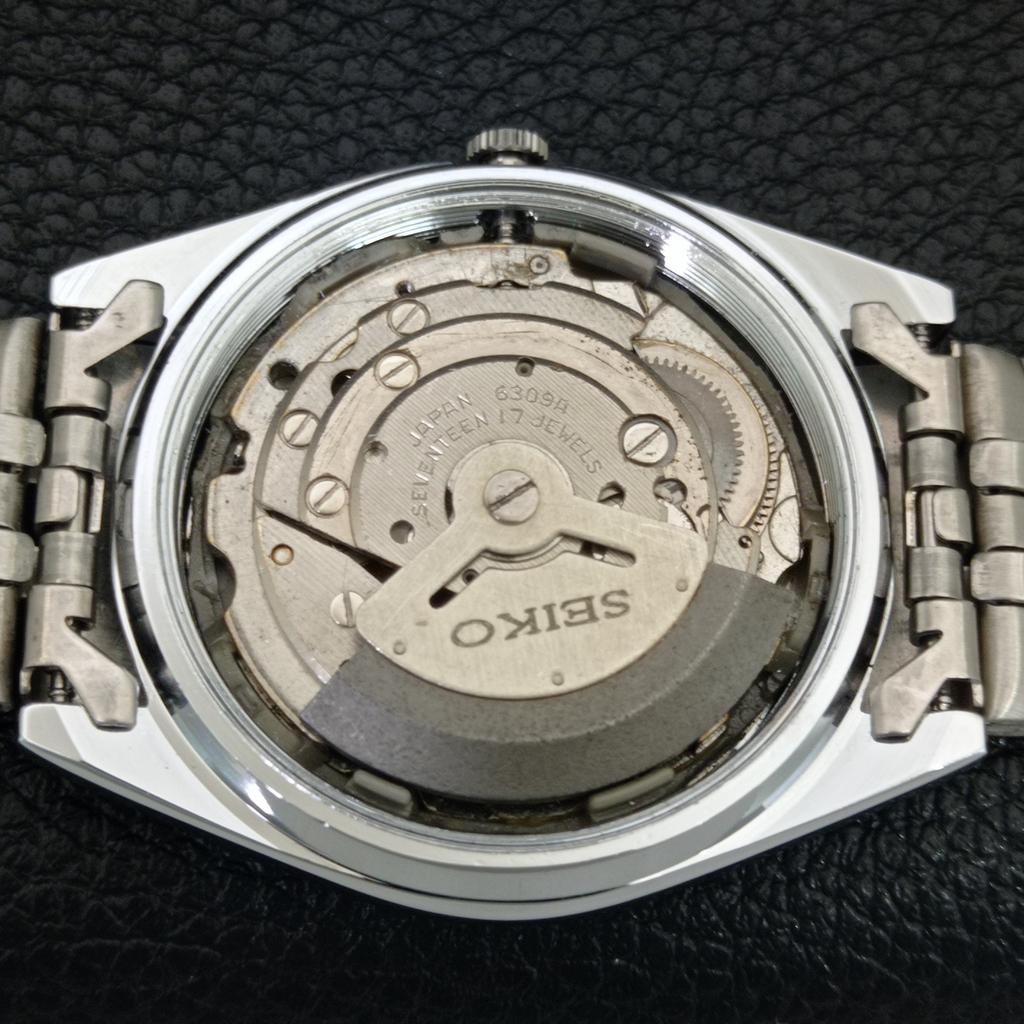 REFURBISHED SEIKO 5 AUTOMATIC 6309A VINTAGE JAPAN MENS GOLDEN WATCH a442288-1