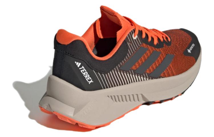 Adidas Terrex Soulstride Flow Gore Tex Core Black Grey Semi Impact Orange Women's IF5041