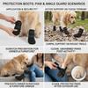 2pcs Neoprene Fabric Dog Socks Anti Slip Sole Dog Foot Cover Dog Booties  Water Activities