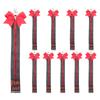 Cheerleading Competition Accessory Glittering Pin Me Ribbon Keychain for Backpacks and Goody Bags Sports Accessories