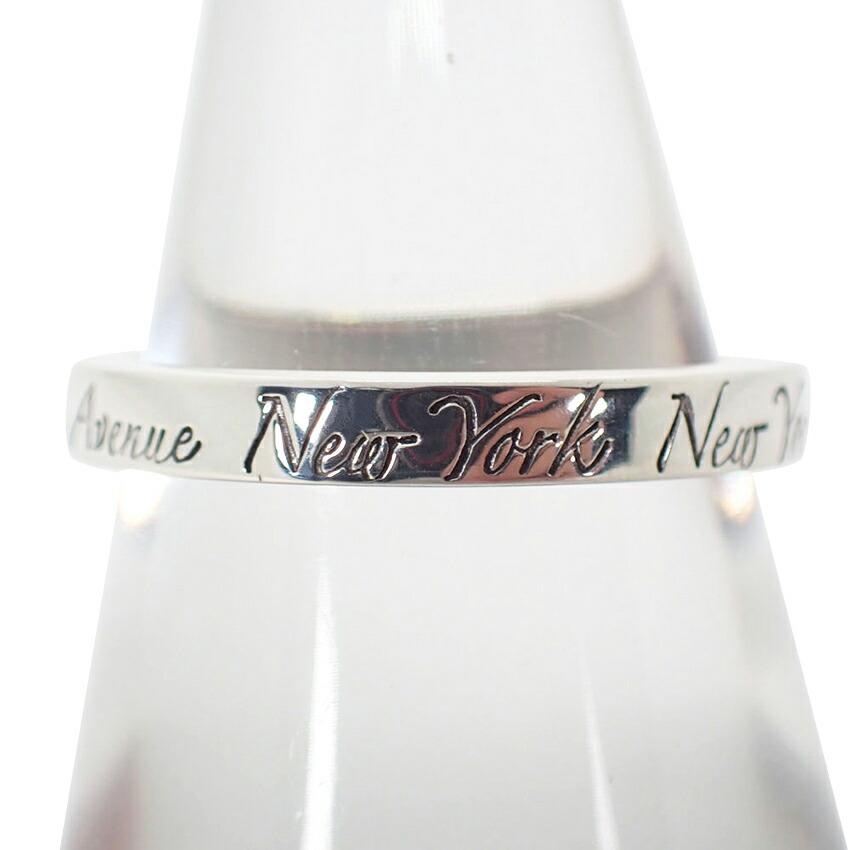 

[Used] TIFFANY/Tiffany 925 Notes Narrow Ring/Size 10/j15-3