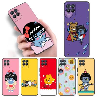 Case For Realme 8 C21y GT Neo 2 3 8i C21 7 C11 6 C12 C35 C3 GT 9 Pro C12 Silicone TPU Phone Cover Kakao Friends