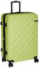 Ace Design by Ace Oval Suitcase with Expanding Function, Carry-on Fit, 43L, 48cm, 3.1kg, 06421 12, Apple Green