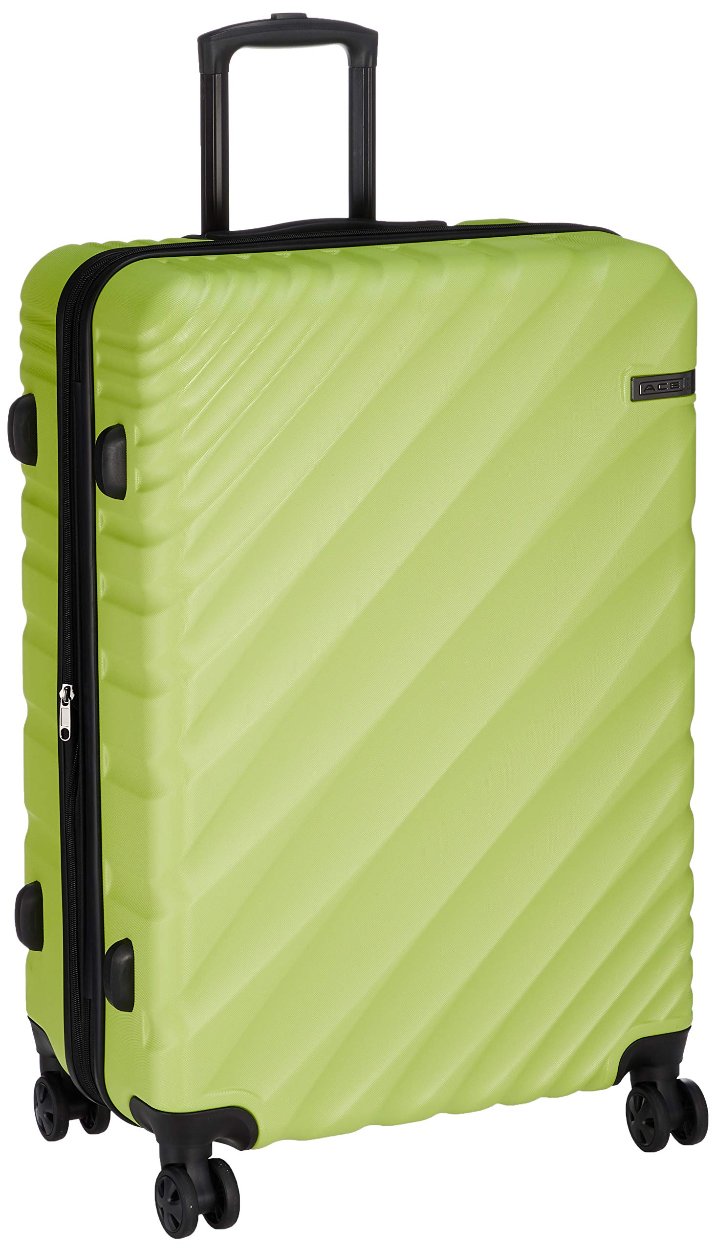 

Ace Design by Ace Oval Suitcase with Expanding Function, Carry-on Fit, 43L, 48cm, 3.1kg, 06421 12, Apple Green