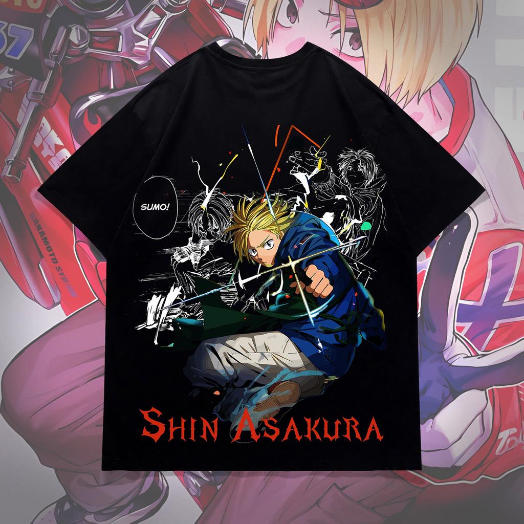 SAKAMOTO DAYS Anime Lover Tshirt Year Round Clothing Personality Clothes Plus Size Unisex New Model Couples Classic High Quality Daily Wear Cool Top