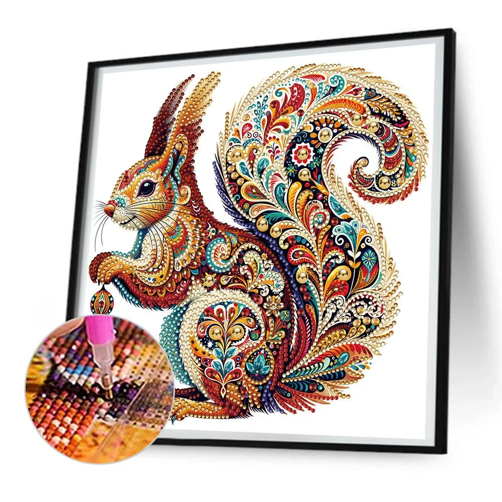 5D DIY Diamond Painting Animal Kit Butterfly Gorgeous Cat DIY Partial Special Shaped Drill Handmade Diamond Mosaic Art Gift