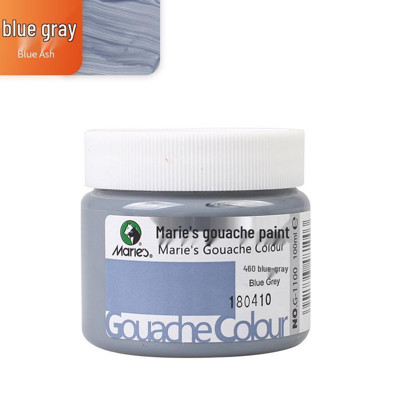 Mali Afwasbare Gouache Verf 100ml - Handgeschilderde Kleuren voor Kinderen en Studenten