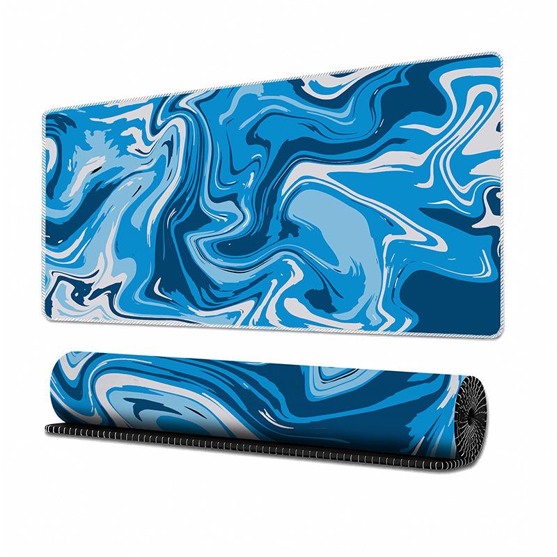 Mouse Pad Gamer Acessórios para Computador Gamer Grande Teclado Tapete de Mesa Preto Mousepad para Escritório Laptop Acessório de Mesa