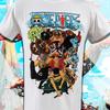 Chainsaw Man Power & Cute Cat Nyan Print T Shirt Women 2026 Summer White Fitted Tee Anime Streetwear Harajuku Loose Cotton
