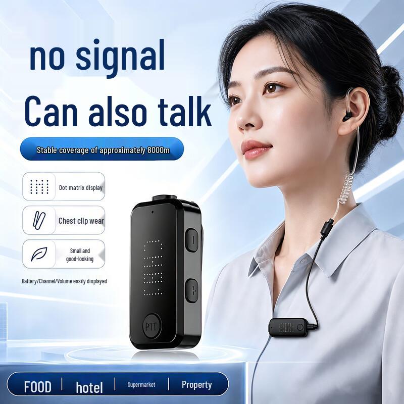Goshenxun CM1 Mini Clip-on Bluetooth Intercom (CN version)