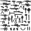 MOC Armament Pușcă Pistol Set Echipament Arme Arme Militare Figurine Compatibile Cărămidă Bloc de Construcție Mini Jucării pentru Copii Hobby-uri
