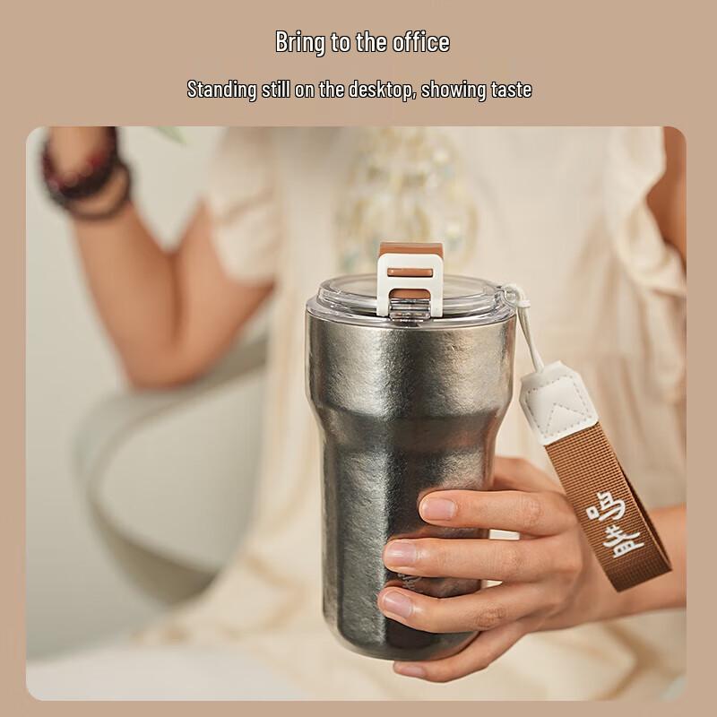 Mingzhan Double-Layer Titanium Insulated Coffee Cup