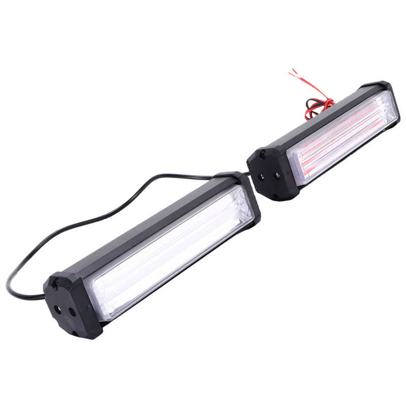 Emergency Strobe Lights LED Flash Police Lights DC 12V‑24V High Visibility Low Power Consumption Anti Collision for Cars