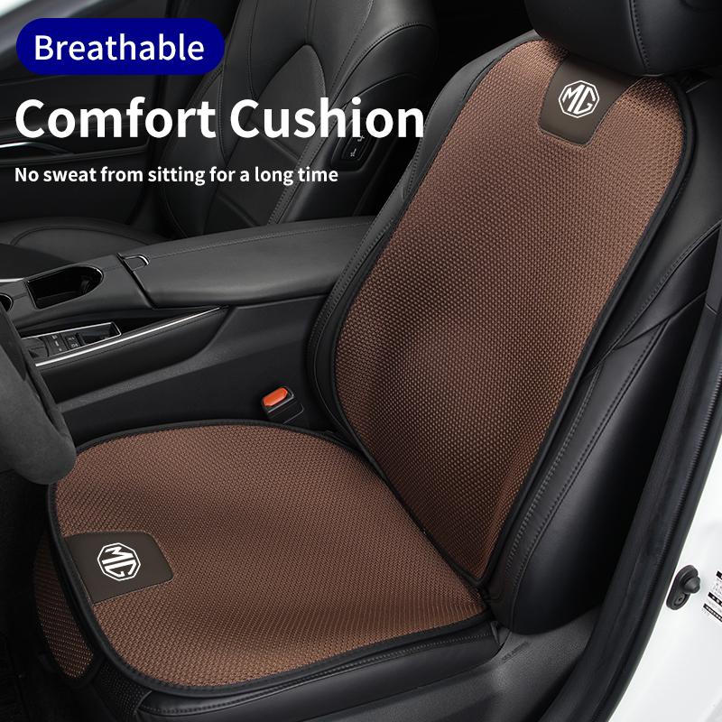 HRPMH1 Almofada de Seda Gelada para Banco de Carro Respirável Capa Protetora de Encosto Interior Para Morris Garages MG 3 5 6 7 HS ZS GS Hector TF GT ZR