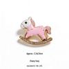 Exquisite Year of the Horse Zodiac Brooch: High-Grade, Cute Little Horse Pin for Women's Suits and Shirts