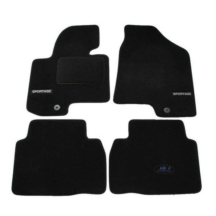 J&;J AUTOMOBILE | Logo Tapis De Sol Velours Sur Mesure Pour Kia Sportage 2010-2015