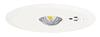 LED Emergency Lighting Daylight Type for Low Ceilings To with Switch and Remote Control Mounting White Ceiling-Mounted Fixture, White,