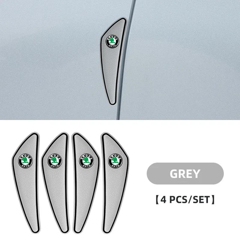 Car Accessories Door Collision Strips for Skoda Octavia Fabia Rapid Superb Kodiaq Scala Karoq Citigo Kamiq Roomster Accessories  WL5