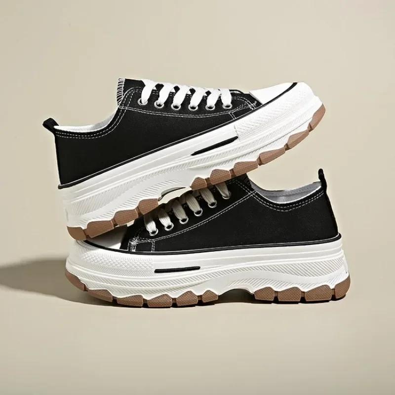 Pantofi sport la modă pentru femei, pantofi cu platformă, cu șireturi, cu șireturi, pantofi casual vulcanizati de designer pentru femei