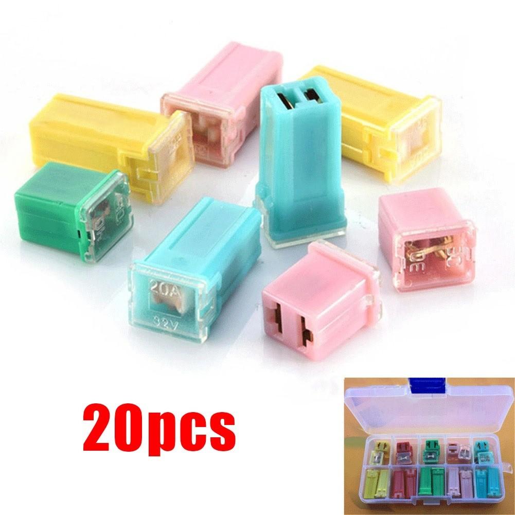 20Pc Car Fuse Combination Kit DC12-32V Low Voltage