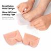 1 Pair Soft Toe Protector Sleeve Silicone Metatarsal Cushion  Pointed Toe Shoes