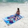 Singer Ninomae Ina N-Nis VTuber Towel Soft Lightweight Anti-Sand Large Beach Towel Quick-Drying Bath Sports Family