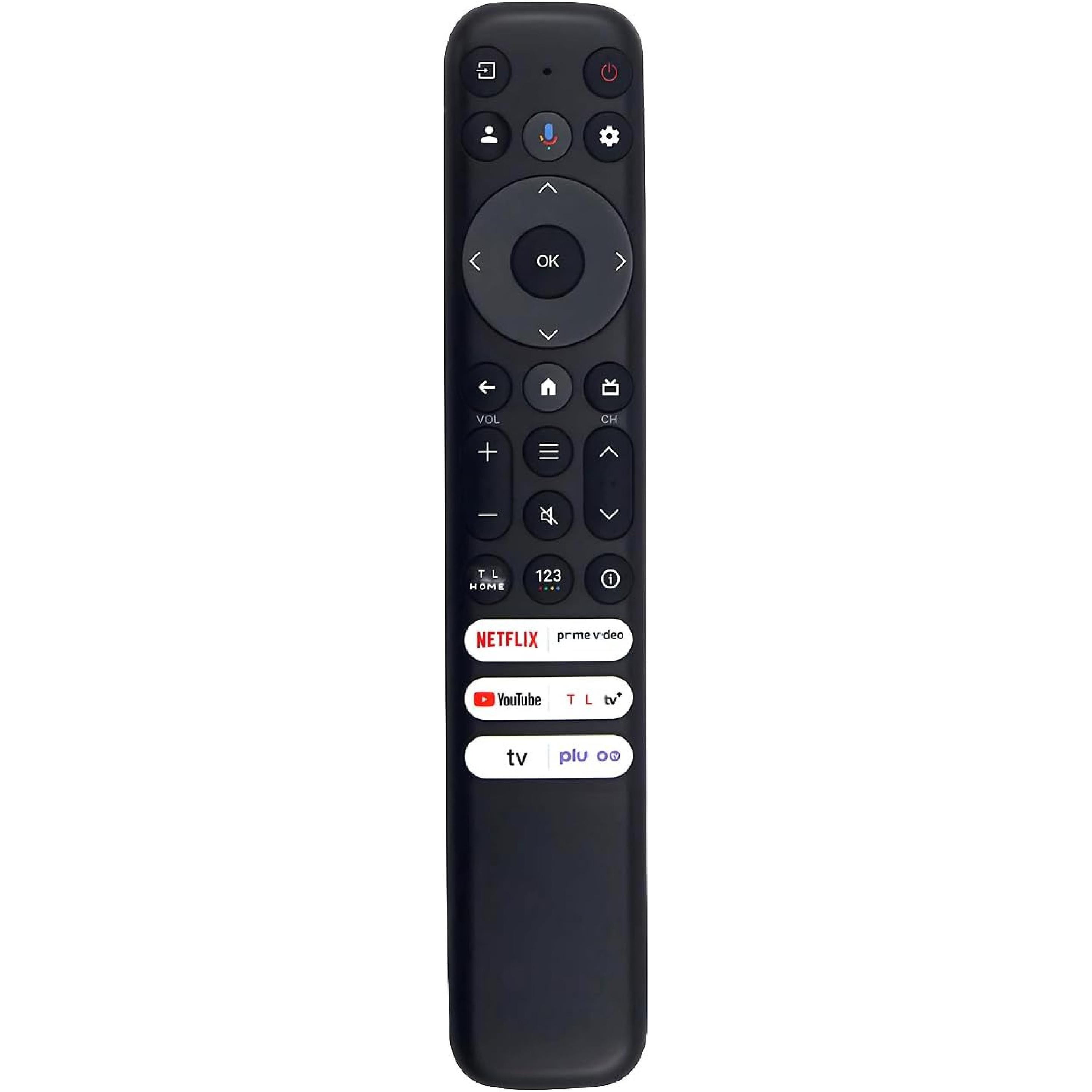 RC813A Infrared Replacement Remote for TCL TV S370G9058 Q550G Q650G Q670G Q750G QM850G S370G1595