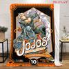 Jojo's Bizarre Adventure: Diamond Unbreakable blanket blanket Suitable for all seasons Digital printing bedroom Machine washable