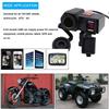 2025 New Motorcycle Fast Temperature Display Dual Usb Voltmeter