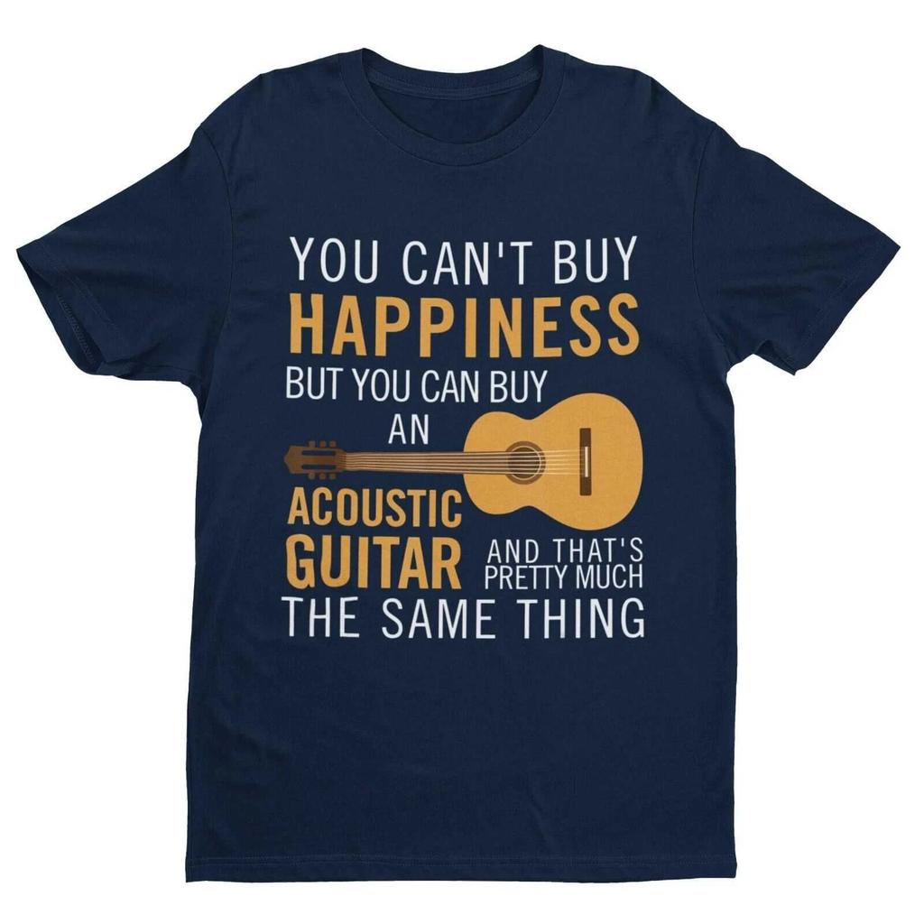 You Can't Buy Happiness But You Can Buy An ACCOUSTIC GUITAR Funny T Shirt Gift