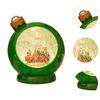 Christmas Snow Globe Christmas Ball Gift Luminous Home Decoration Crafts Snow