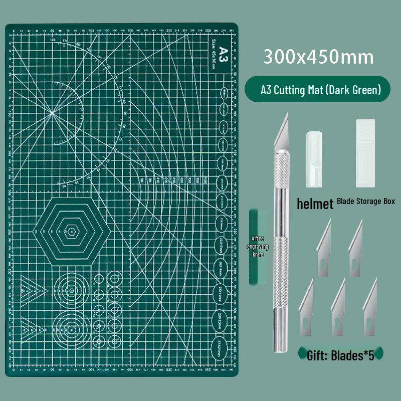 Zestaw 4 matów do cięcia Stereotype i 5 matów grawerowanych ręcznie z 2 dużymi zeszytami do rękodzieła i matą do bigowania