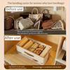 Multi Compartment Storage Box Dust Proof Organizer Bag Pants Closet Storage Container Lidless Wardrobe Organizer Home Storage Bin