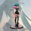 Miku Anime Hatsune Beauty Girl Model Desktop Decoration Car Decoration Gift Pvc