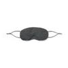 MUJI Cotton Blend Jersey Portable Eye Dark X 84475511 Mask, Gray, Approx. 9.5 20cm,