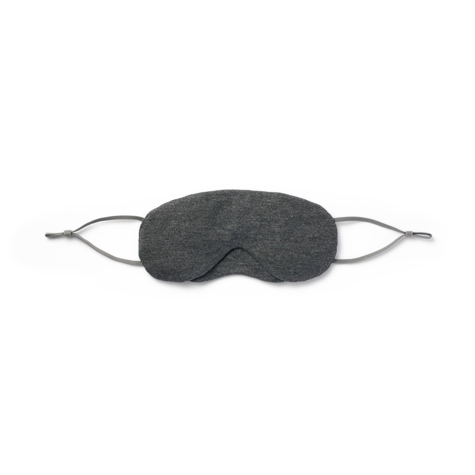 MUJI Cotton Blend Jersey Portable Eye Mask Dark Gray x 20 cm 84475511 (Muji) - - Approx. 9.5 -