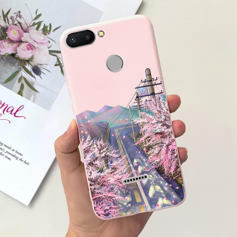 For Xiaomi Redmi 6 Case Redmi 6A Cover Cute Dinosaur Duck Cat Shockproof Bumper For Xiomi Redmi 6 6A Fundas Redmi6 Redmi6A Coque