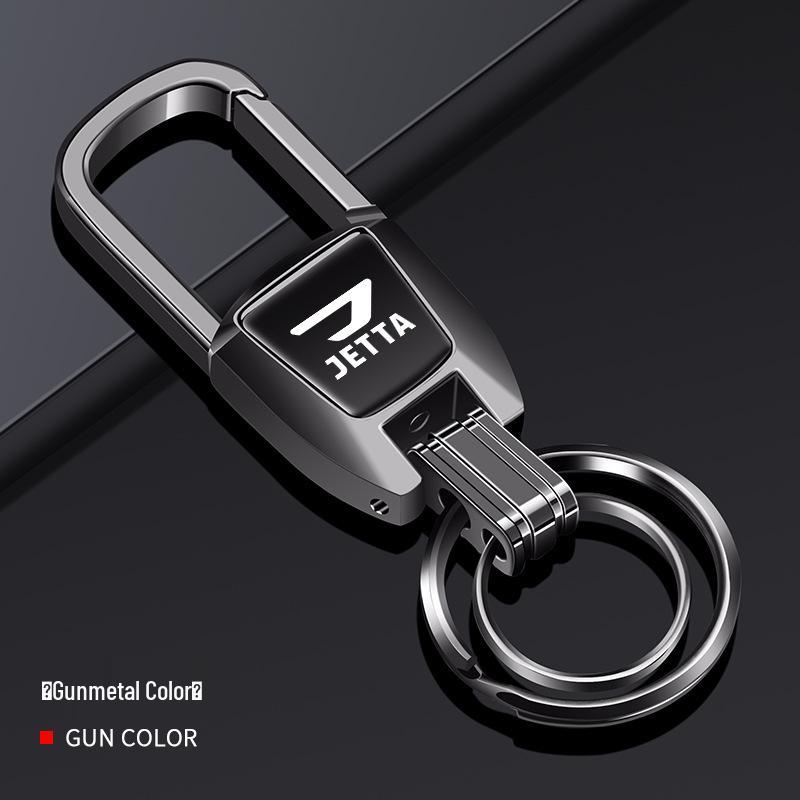 Zinc Alloy Keychain for Jetta VA3/VA7/VS5/VS7 - Premium Car Key Pendant with Anti-Loss Features