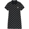 New MLB New York Yankees Short Sleeved Dress Women's Black 3FOPM0353-50BKS