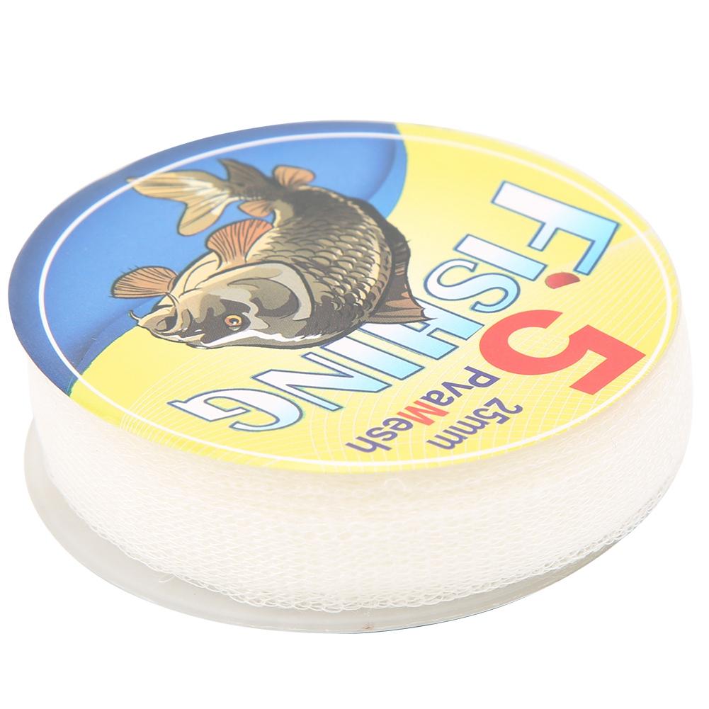 5M PVA Angelwerkzeug Nestschläger Wasserlösliches Netz Angeln Last Köder Zubehör (25 mm)