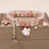 Cinnamoroll Princess Crystal Beaded Bracelet for Girls
