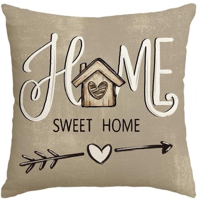 Easter Holiday Decoration Linen Pillowcase, Jit Car Sofa Lumbar Pillow Cushion