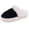 Cotton shoes women's new winter velvet thickened one-pedal home cotton shoes casual versatile warm cotton slippers