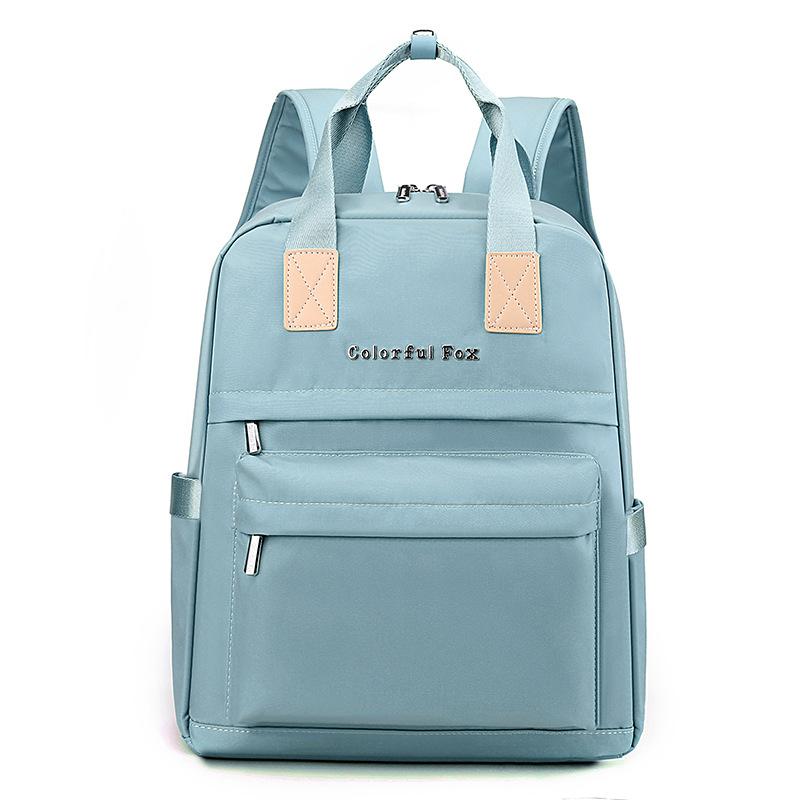 New women's fashion trend backpack multi-layer pull rod backpack lightweight bag
